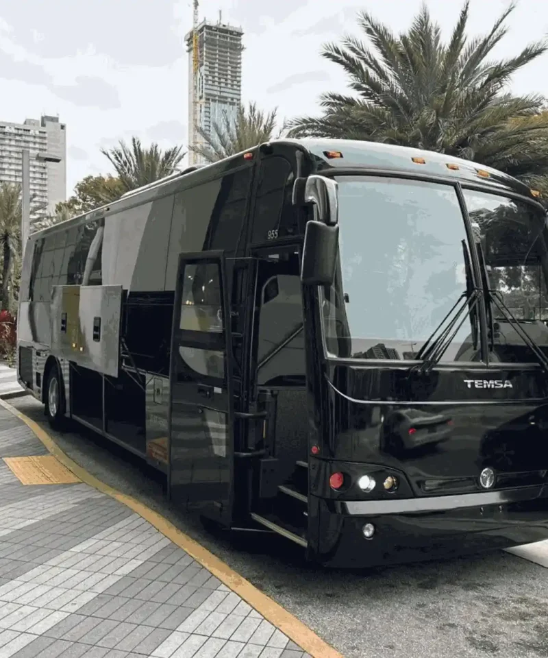 charter buses for rent in miami